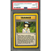 Pokemon Gym Heroes Charity 99/132 PSA 10 GEM MINT