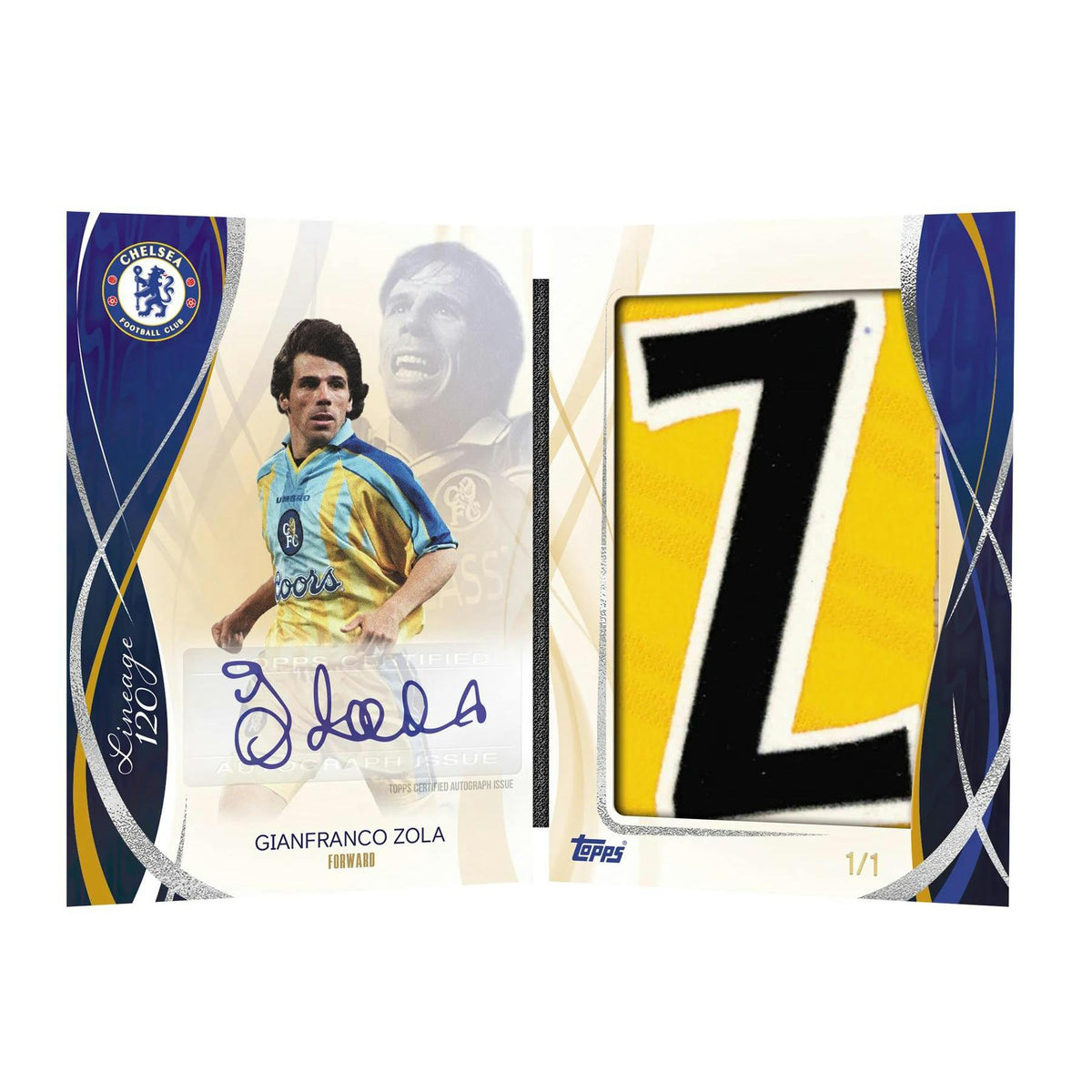 2024/25 Topps Chelsea Lineage 120 Years Anniversary Soccer Hobby Box