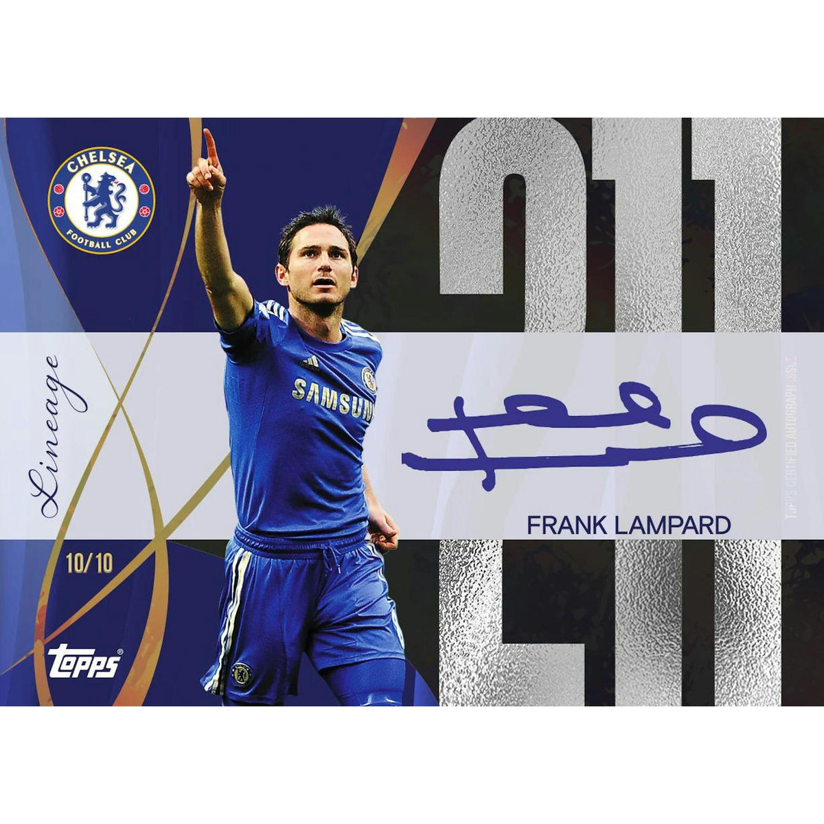2024/25 Topps Chelsea Lineage 120 Years Anniversary Soccer Hobby Box