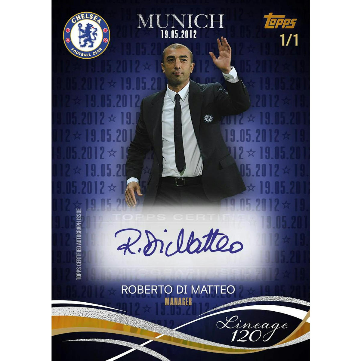 2024/25 Topps Chelsea Lineage 120 Years Anniversary Soccer Hobby Box