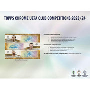 2023/24 Topps Chrome UEFA Club Competitions Soccer Hobby Box