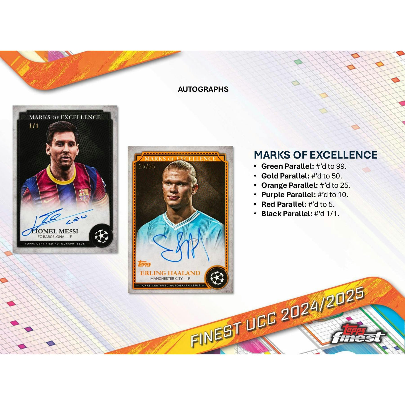 2024/25 Topps UEFA Club Competitions Finest Soccer Hobby Box
