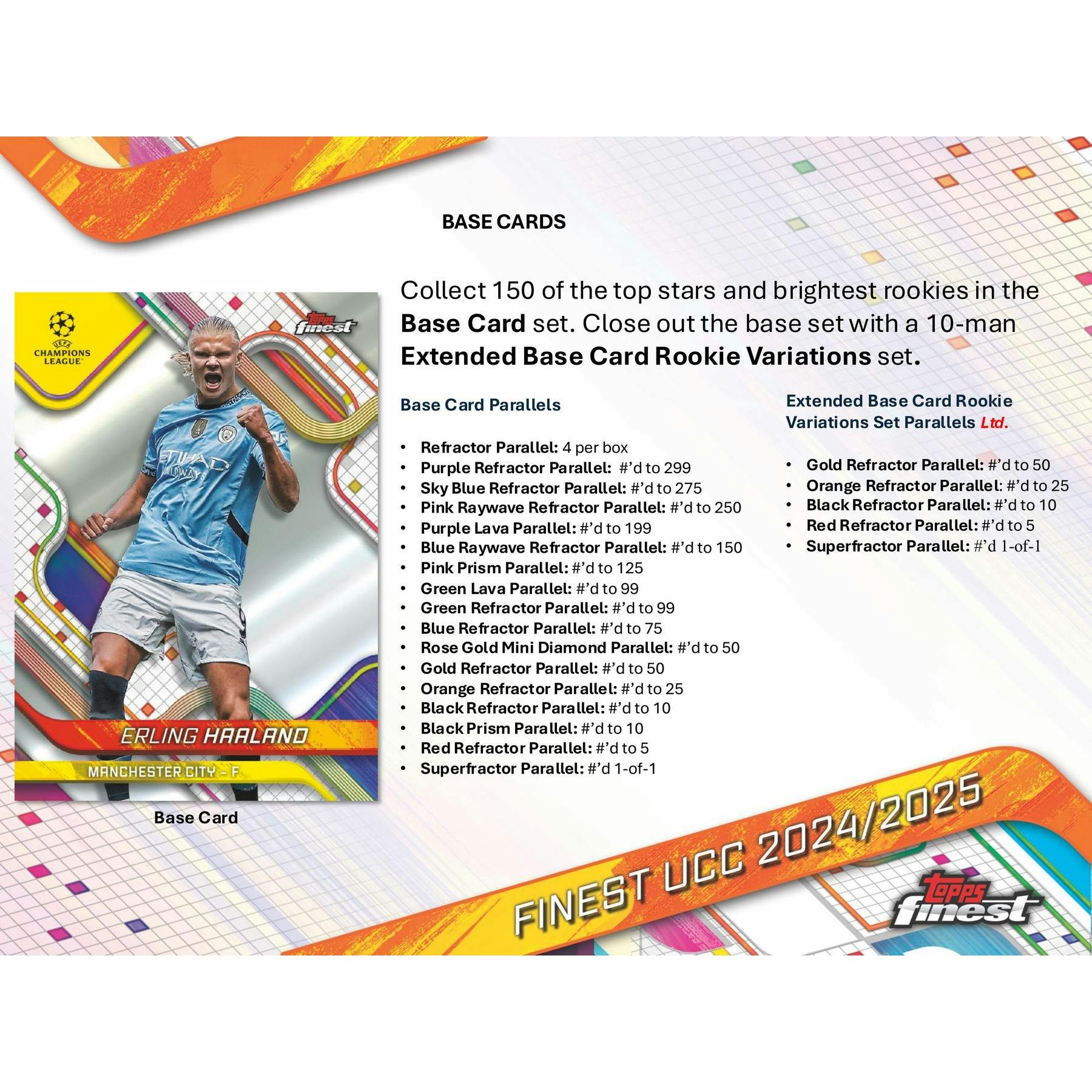 2024/25 Topps UEFA Club Competitions Finest Soccer Hobby Box