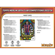 2023/24 Topps Chrome Merlin UEFA Club Competitions Soccer Hobby Box