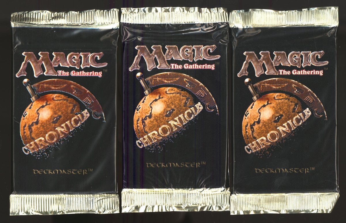 Magic the Gathering Chronicles Booster Pack (Lot of 3)