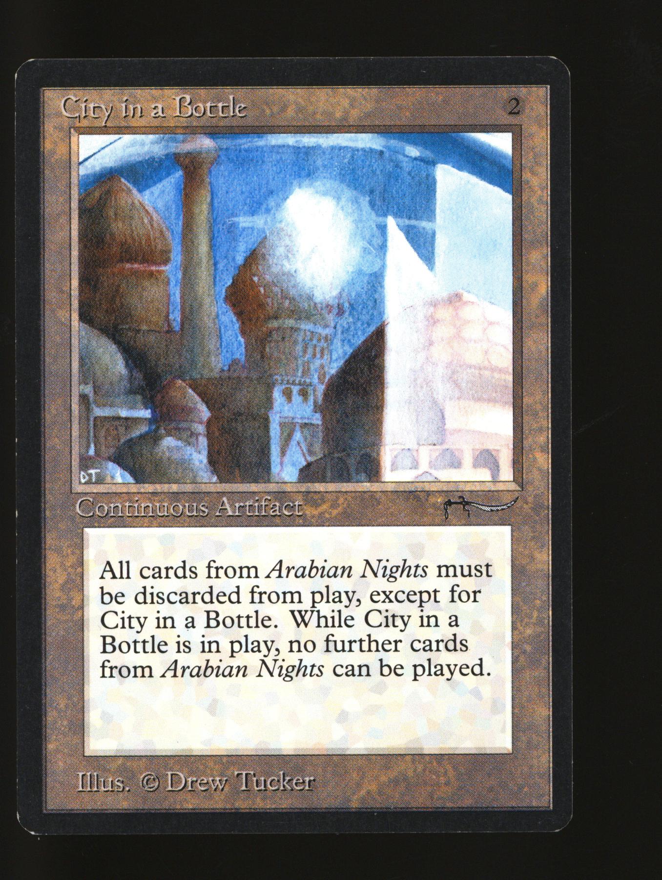 City in a Bottle (Light Play)
