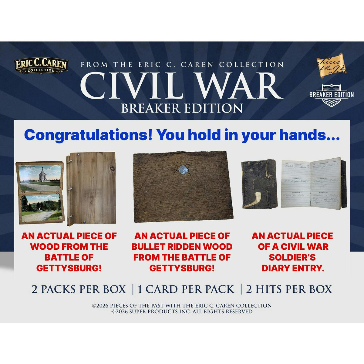 2026 Keepsake Pieces of the Past Caren's Civil War Breaker Edition Box (Presell)