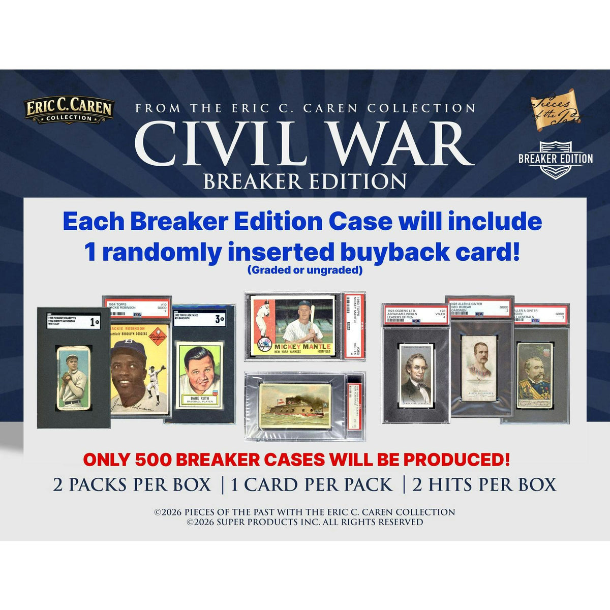 2026 Keepsake Pieces of the Past Caren's Civil War Breaker Edition Box (Presell)