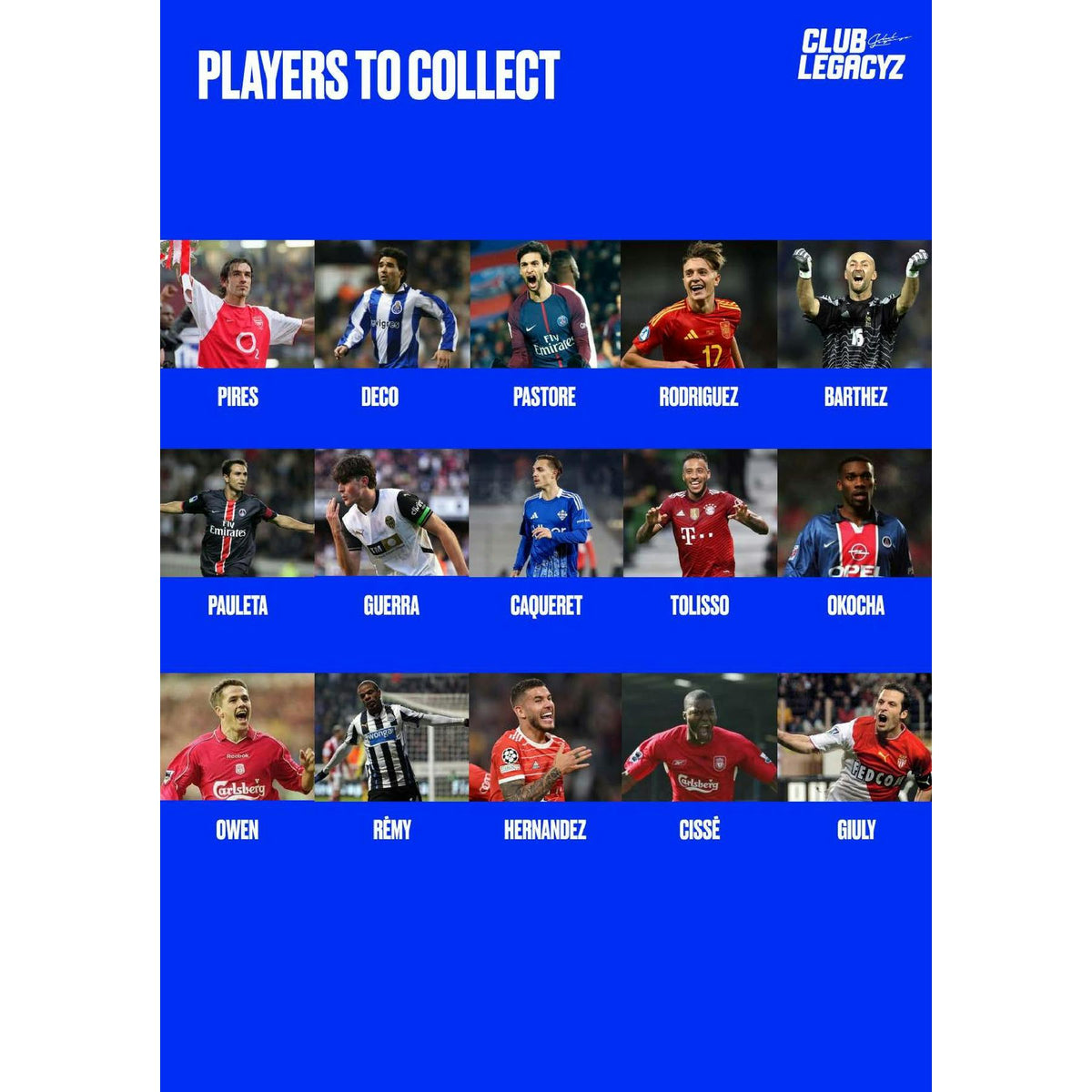 2025 Club Legacyz Icons Soccer Second Edition Hobby Box
