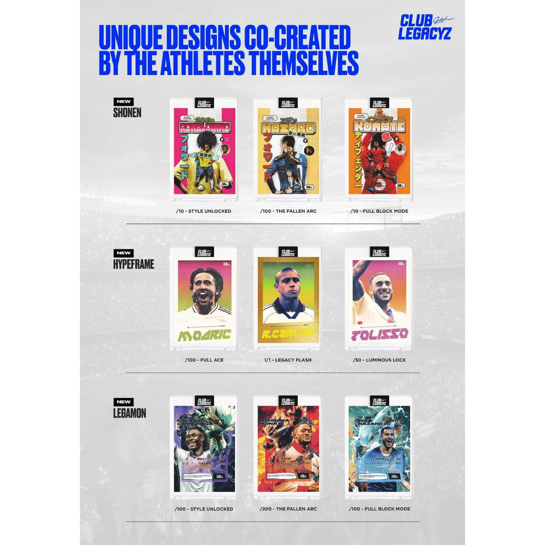 2025 Club Legacyz Icons Soccer Second Edition Hobby Box