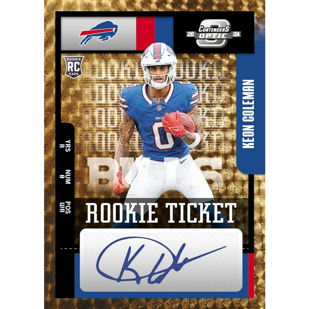 2024 Panini Contenders Optic Football Hobby Box