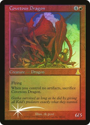 Covetous Dragon (Near Mint Foil)