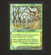 Magic the Gathering Judge Promo FOIL Gaea's Cradle MODERATELY PLAYED MP