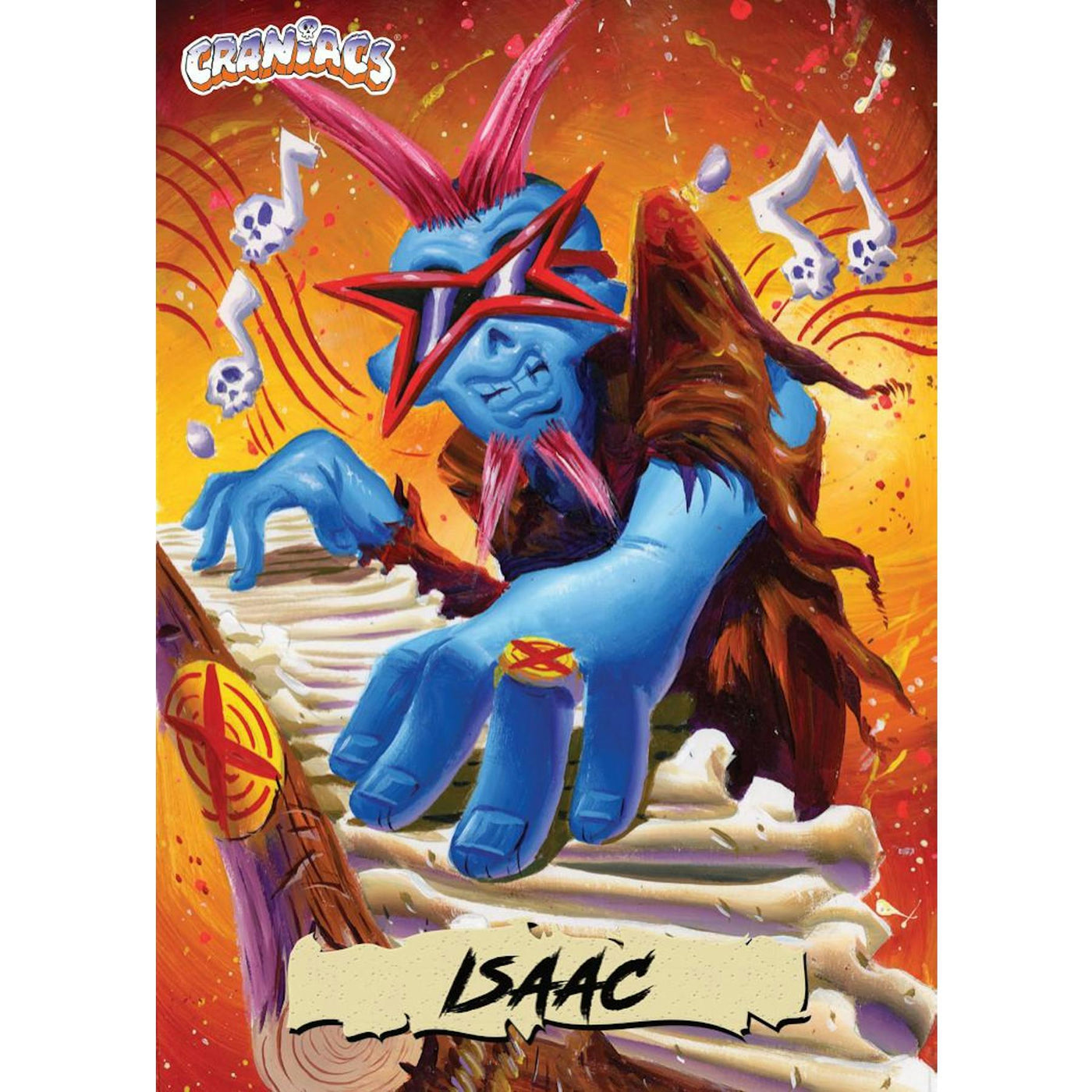 Craniacs Trading Cards Series 3 Skullblam! Blaster 20-Box Case