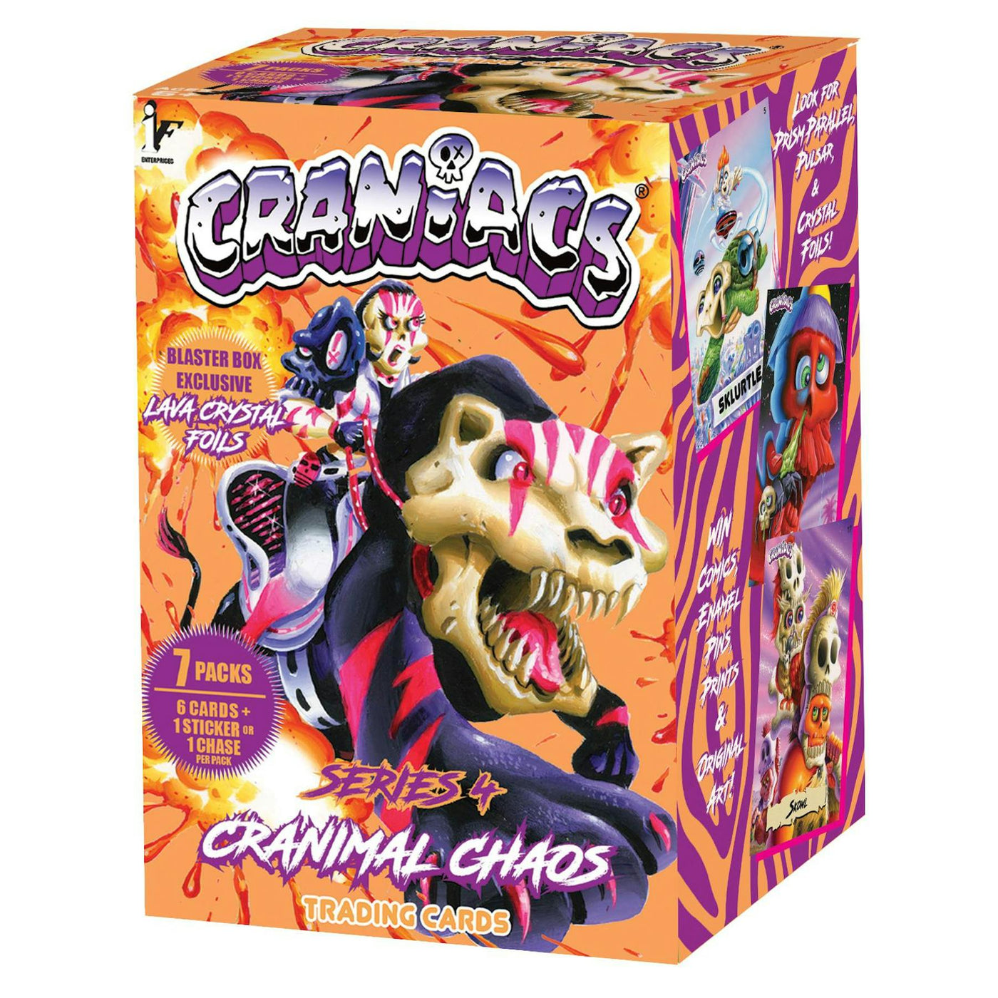 Craniacs Trading Cards Series 4 Cranimal Chaos Blaster Box (Presell)