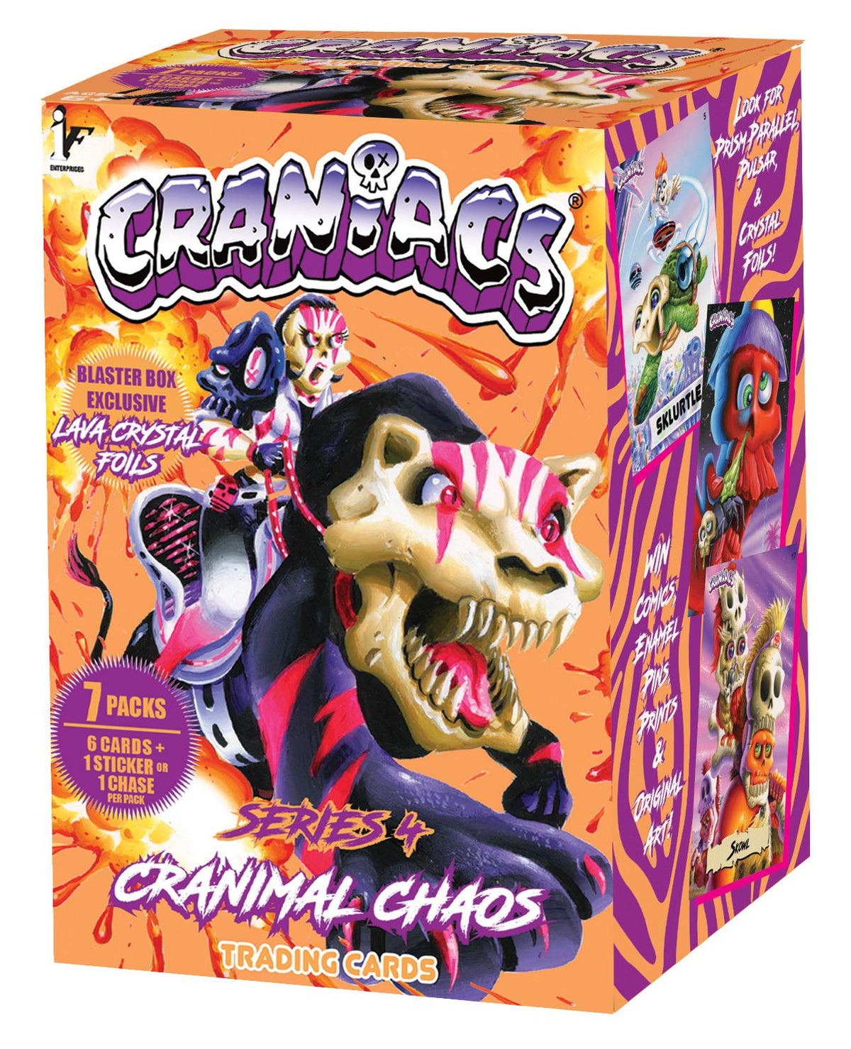 Craniacs Trading Cards Series 4 Cranimal Chaos Blaster Box (Presell)