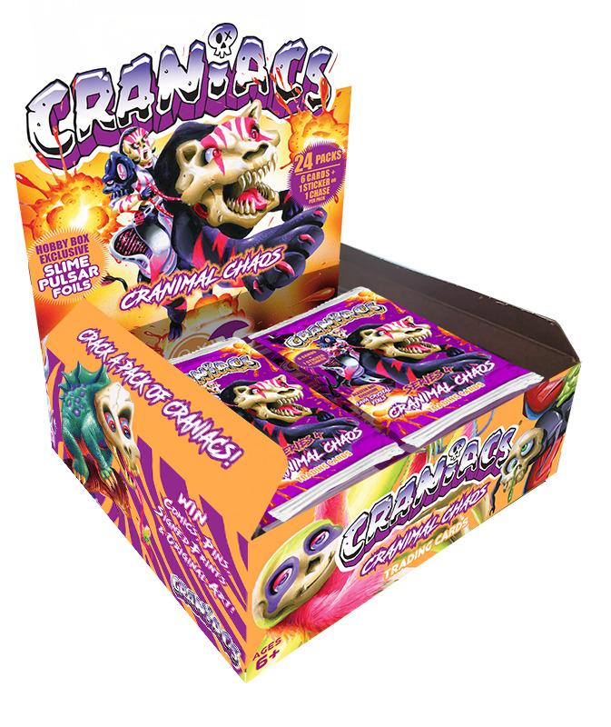 Craniacs Trading Cards Series 4 Cranimal Chaos Hobby Box (Presell)