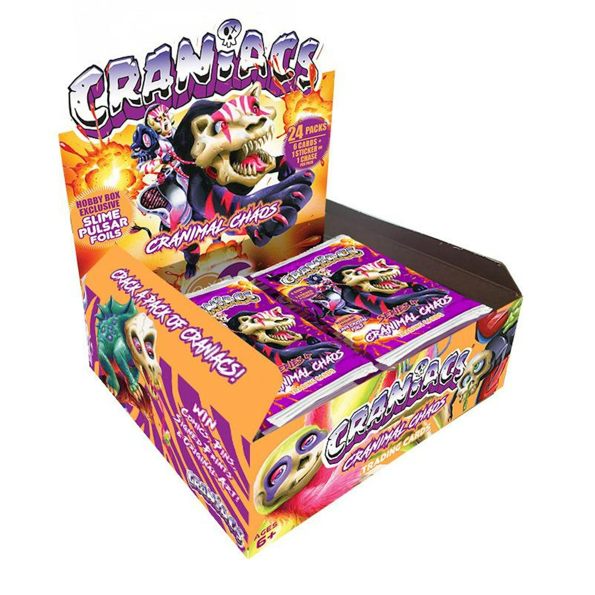 Craniacs Trading Cards Series 4 Cranimal Chaos Hobby Box (Presell)
