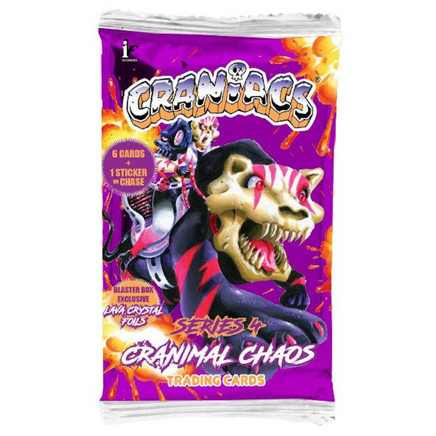 Craniacs Trading Cards Series 4 Cranimal Chaos Blaster Box (Presell)