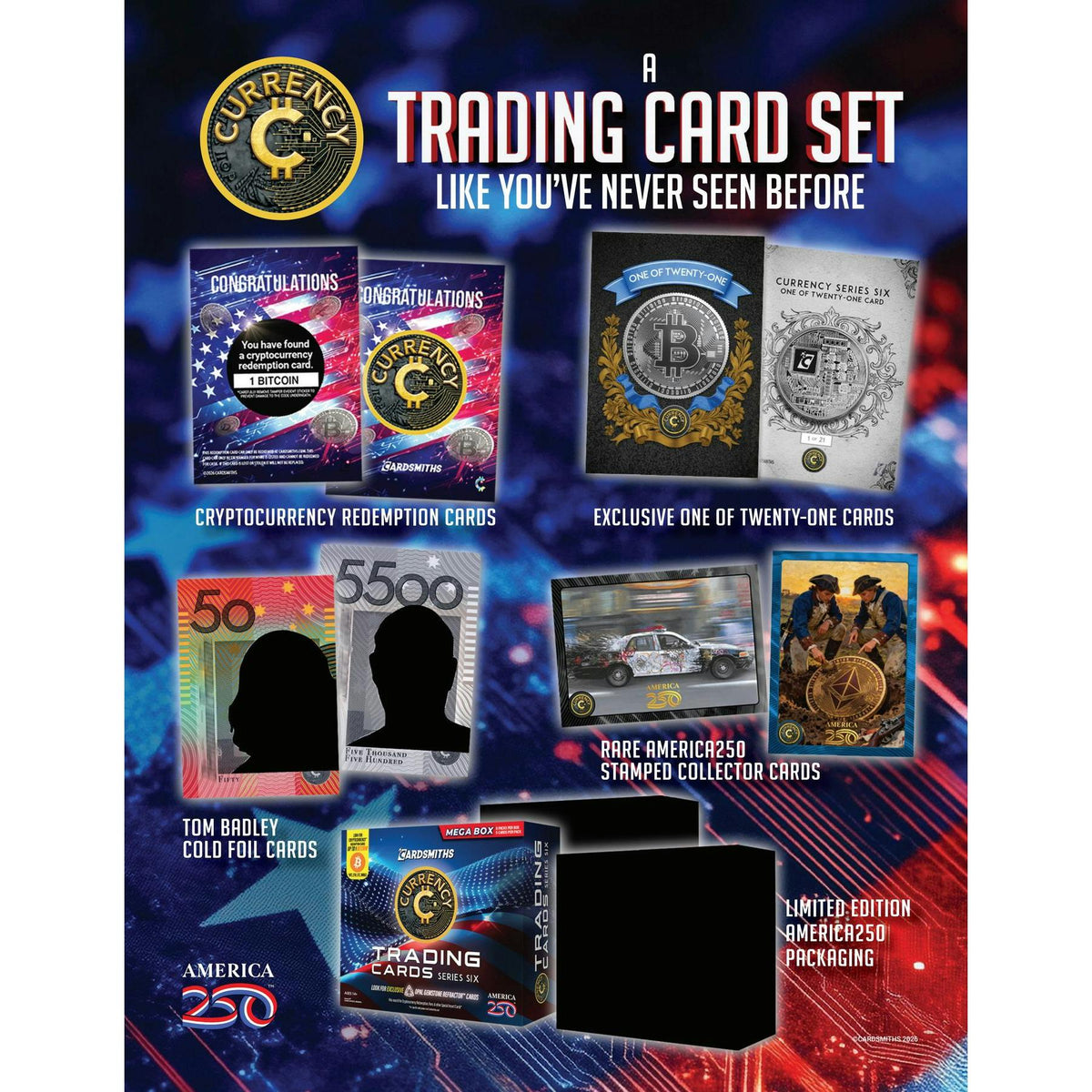 2026 Cardsmiths Currency Trading Cards Series 6 Mega Box (Presell)