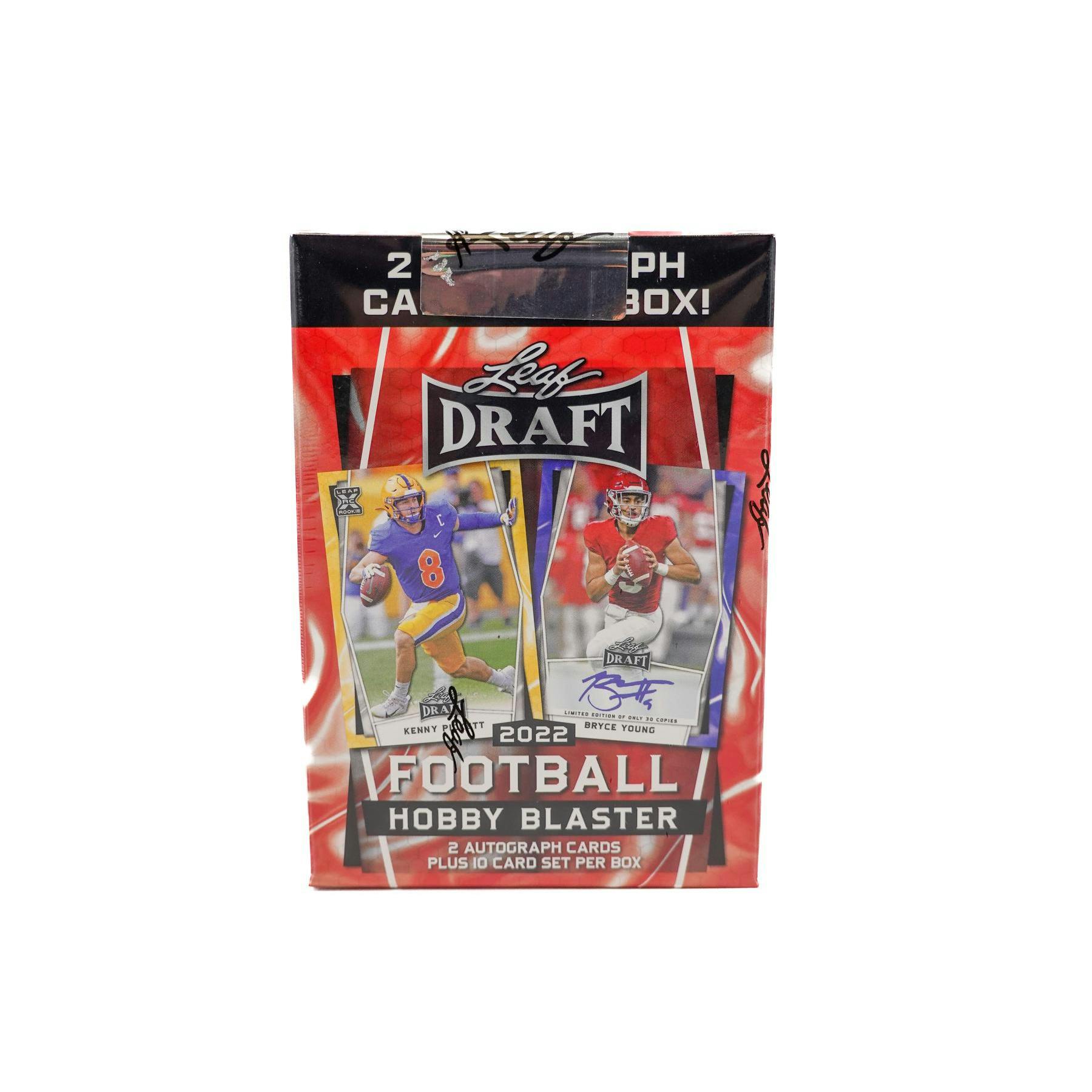 2022 Leaf Draft Football Blaster Hobby Box