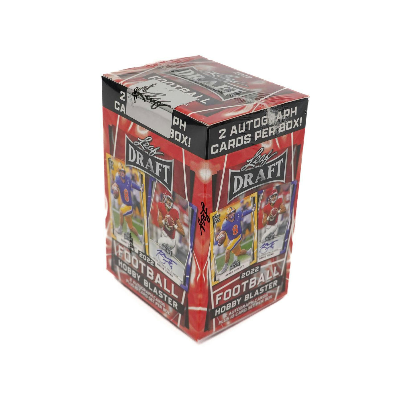2022 Leaf Draft Football Blaster Hobby Box