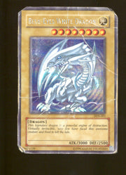 Yu-Gi-Oh Dark Duel Stories Promo Blue-Eyes White Dragon DDS-001 DAMAGED DMG