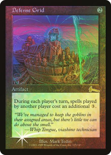 Defense Grid (Light Play Foil)