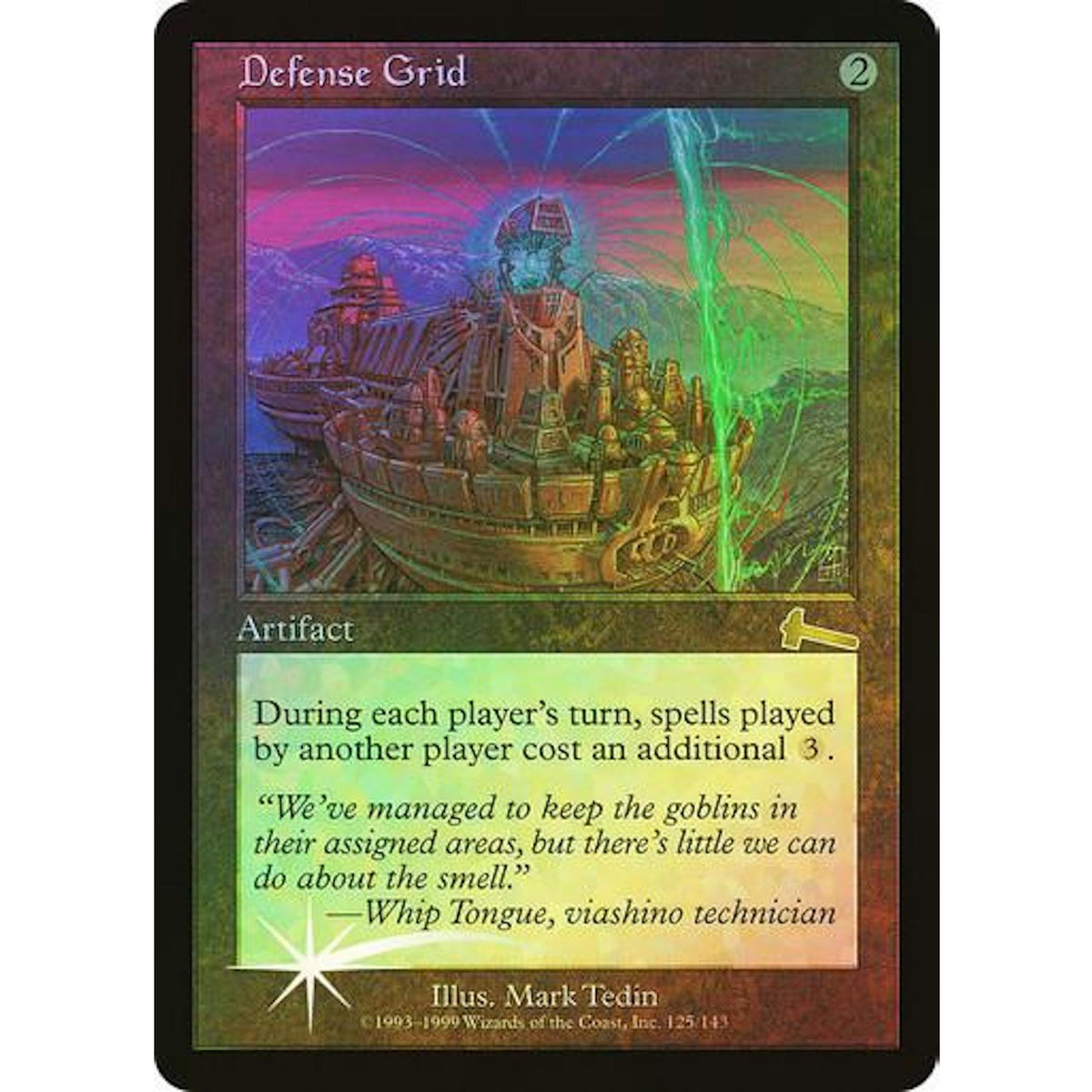 Defense Grid (Light Play Foil)