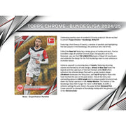 2024/25 Topps Chrome Bundesliga Soccer Hobby Box
