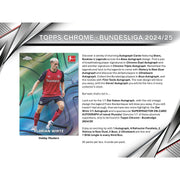 2024/25 Topps Chrome Bundesliga Soccer Hobby Box