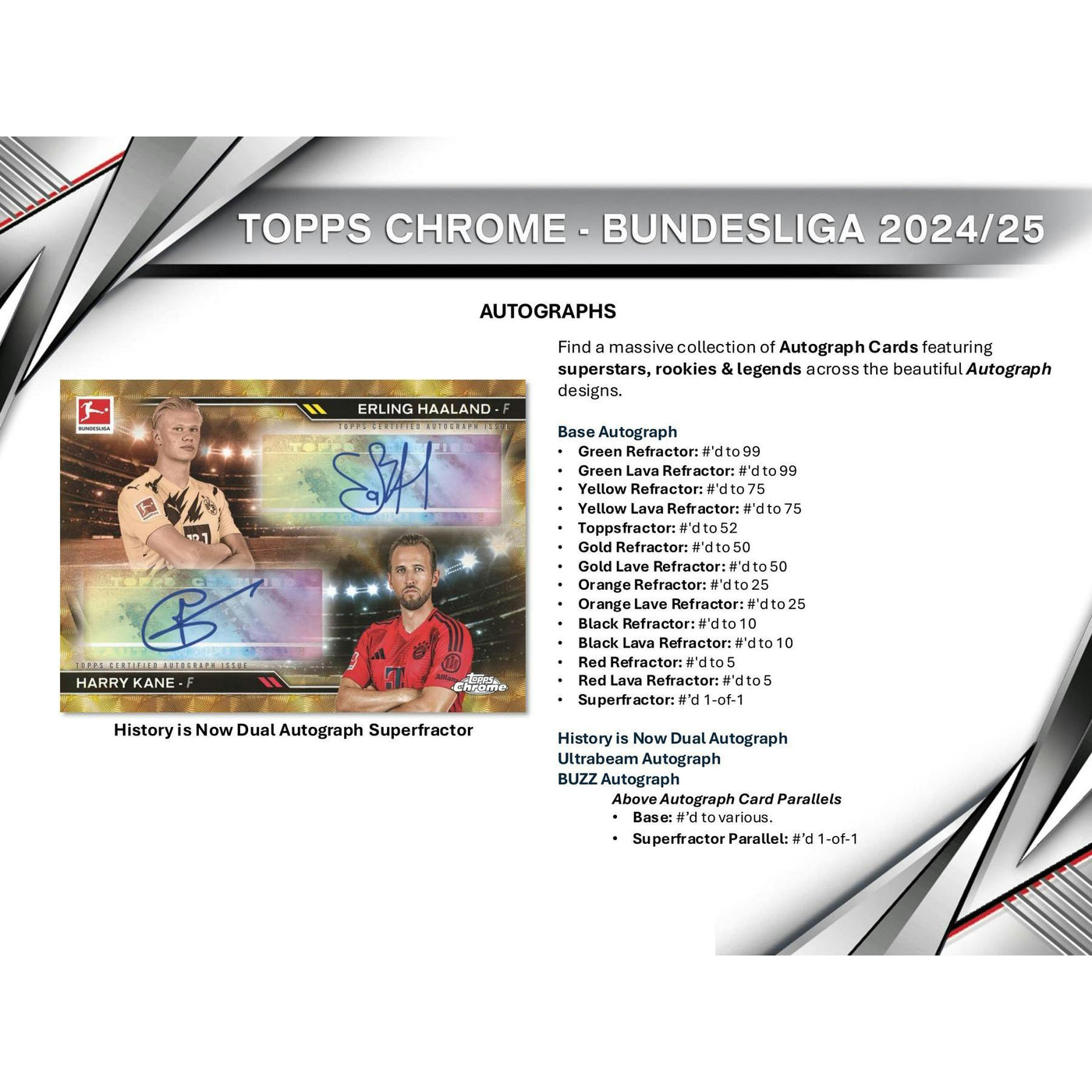 2024/25 Topps Chrome Bundesliga Soccer Hobby Box