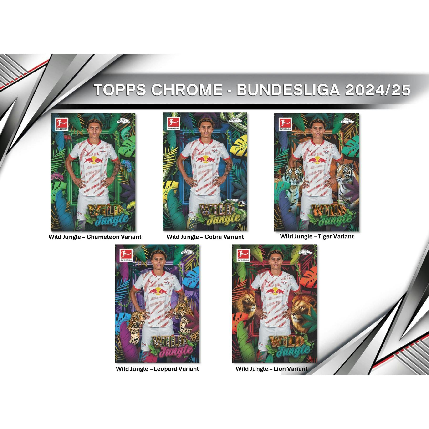 2024/25 Topps Chrome Bundesliga Soccer Blaster Box
