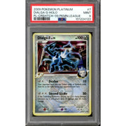 Pokemon Platinum League Promo Cross-Hatch Reverse Holo Foil Dialga G 7/127 PSA 9