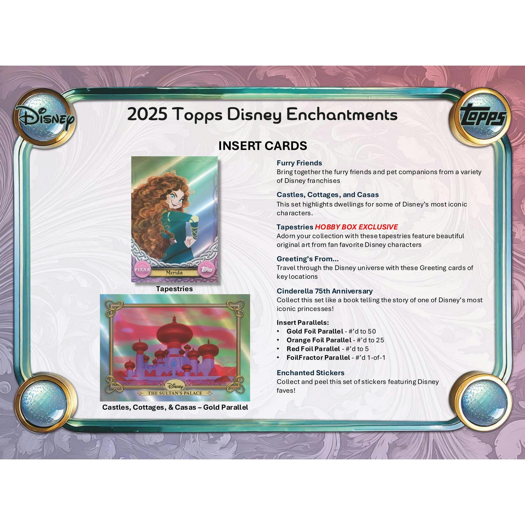 2025 Topps Disney Wonder Blaster 40-Box Case