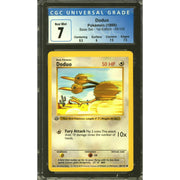 Pokemon Base Set 1st Edition Shadowless Doduo 48/102 CGC 7 subs