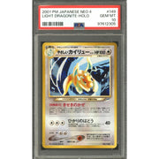 Pokemon Neo Destiny Japanese Light Dragonite 149 PSA 10 GEM MINT *305