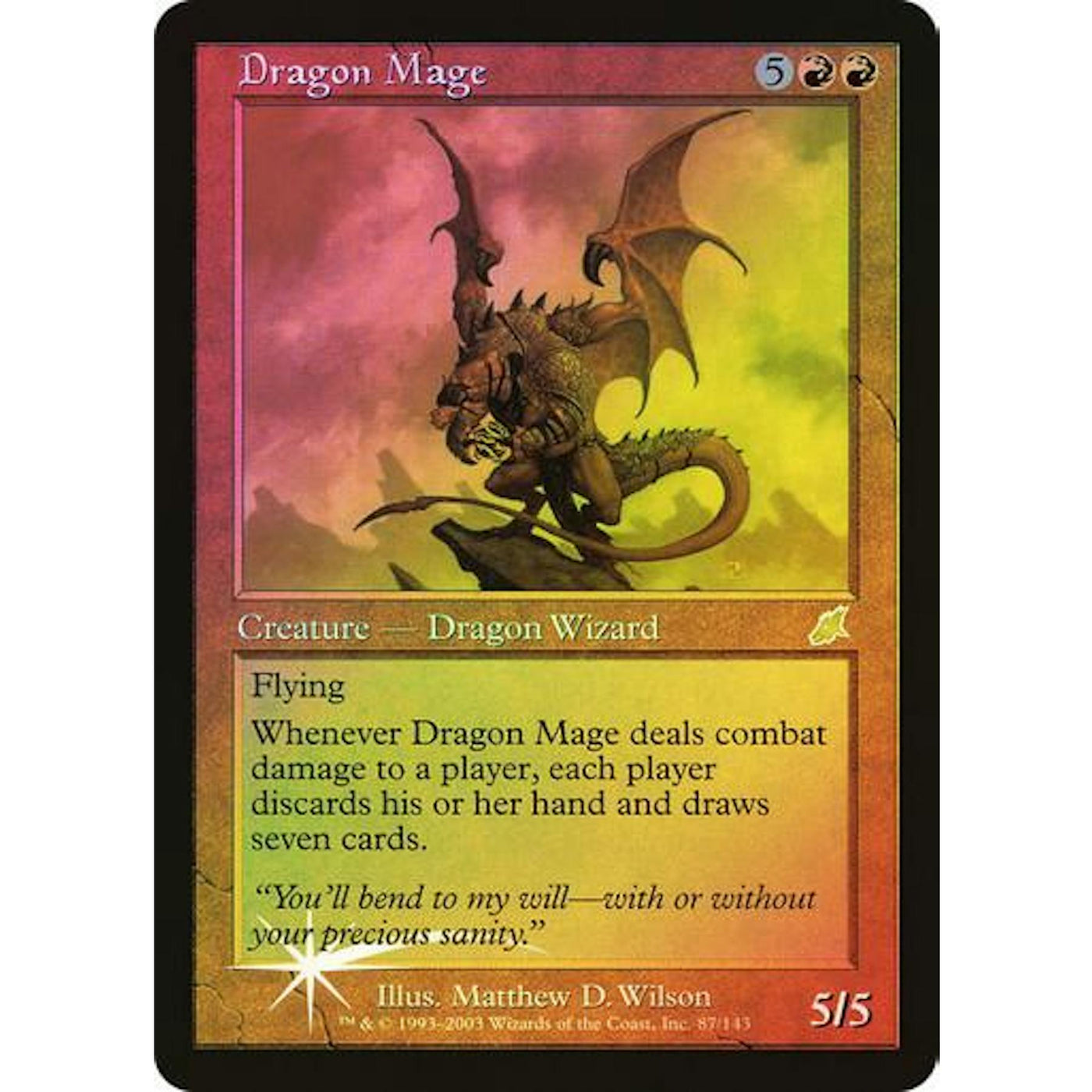 Dragon Mage (Near Mint Foil)