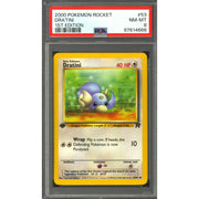Pokemon Team Rocket 1st Edition Dratini 53/82 PSA 8