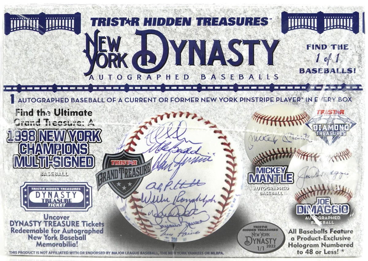 2022 TriStar New York Dynasty Baseball Hobby Box (Reed Buy)