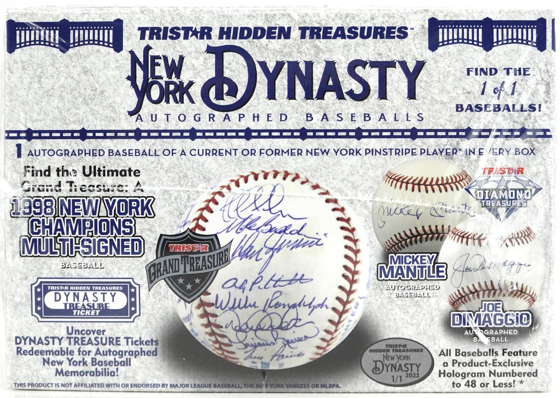 2022 TriStar New York Dynasty Baseball Hobby Box (Reed Buy)