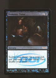 Magic the Gathering Judge Promo FOIL Demonic Tutor OG LIGHTLY PLAYED LP