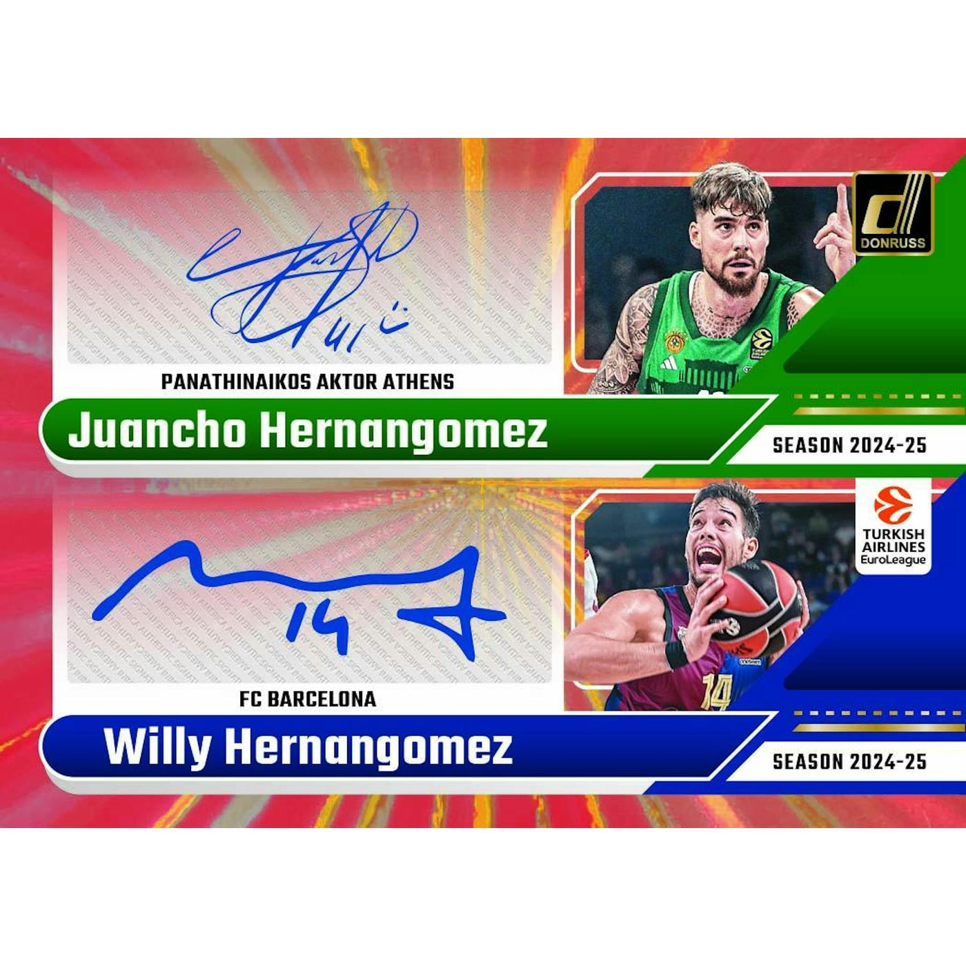 2024/25 Panini Donruss Turkish Airlines EuroLeague Basketball Hobby Box