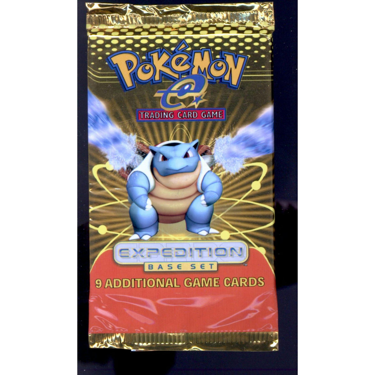 WOTC Pokemon EX Expedition Booster Pack BLASTOISE Art UNWEIGHED
