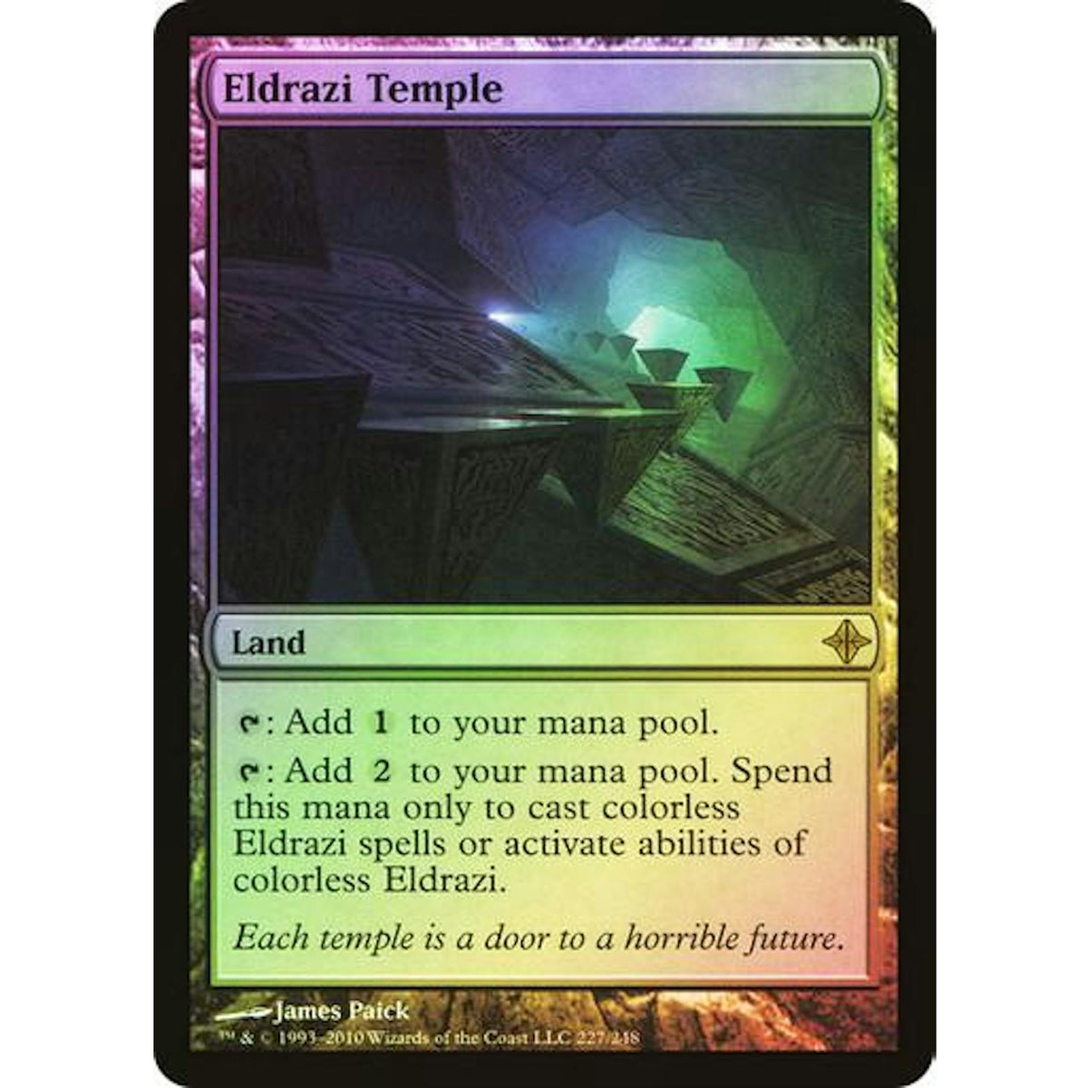 Eldrazi Temple (Light Play Foil)
