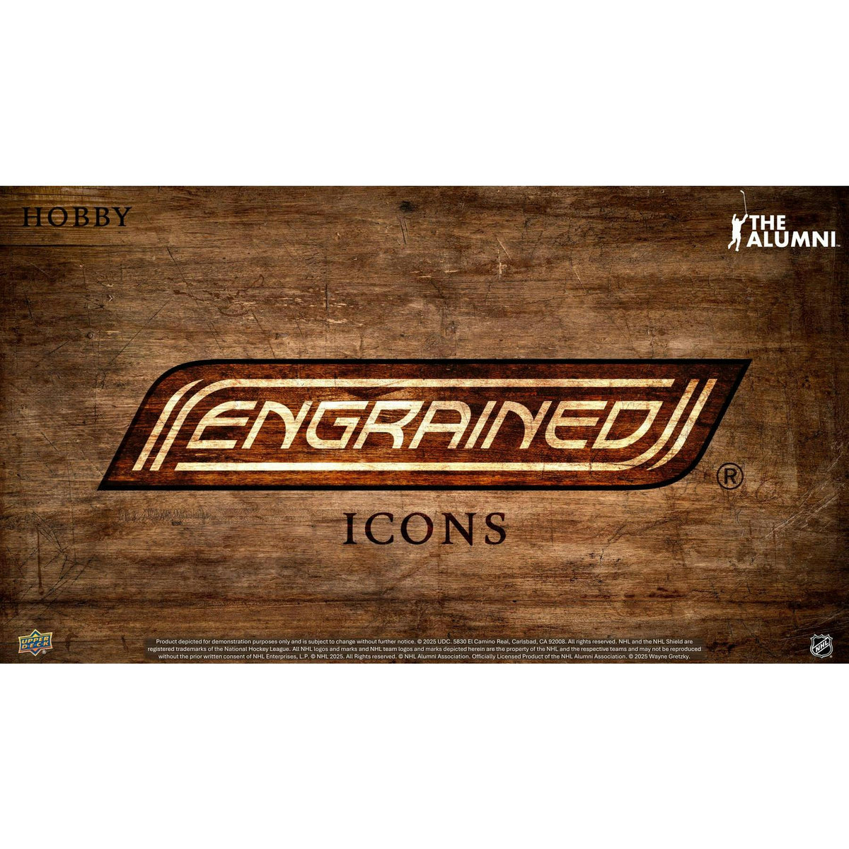 2024/25 Upper Deck Engrained Icons Hockey Hobby 10-Box Case