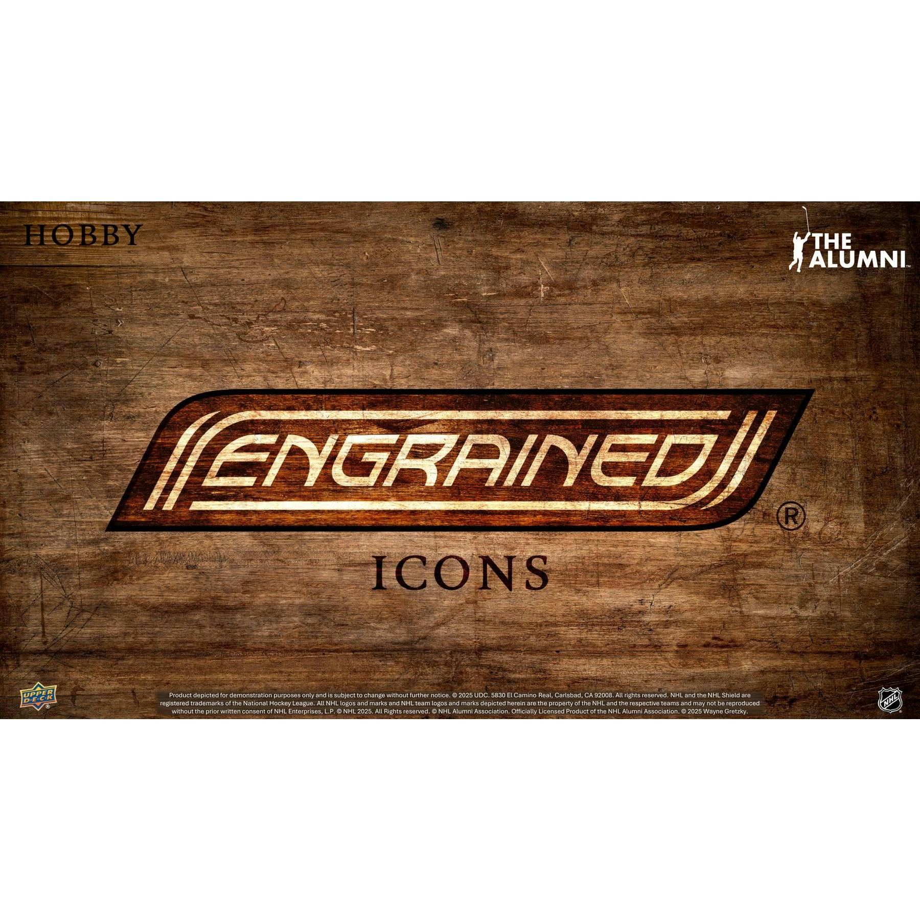 2024/25 Upper Deck Engrained Icons Hockey Hobby Box