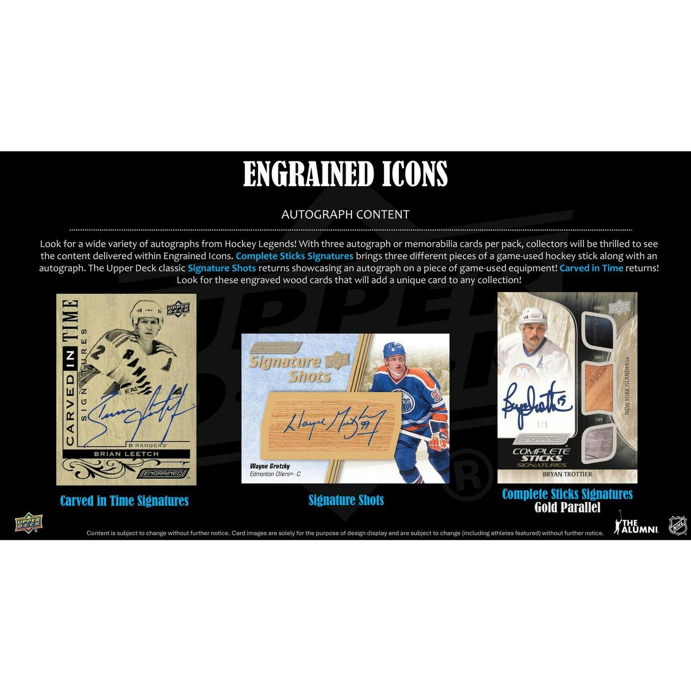 2024/25 Upper Deck Engrained Icons Hockey Hobby Box