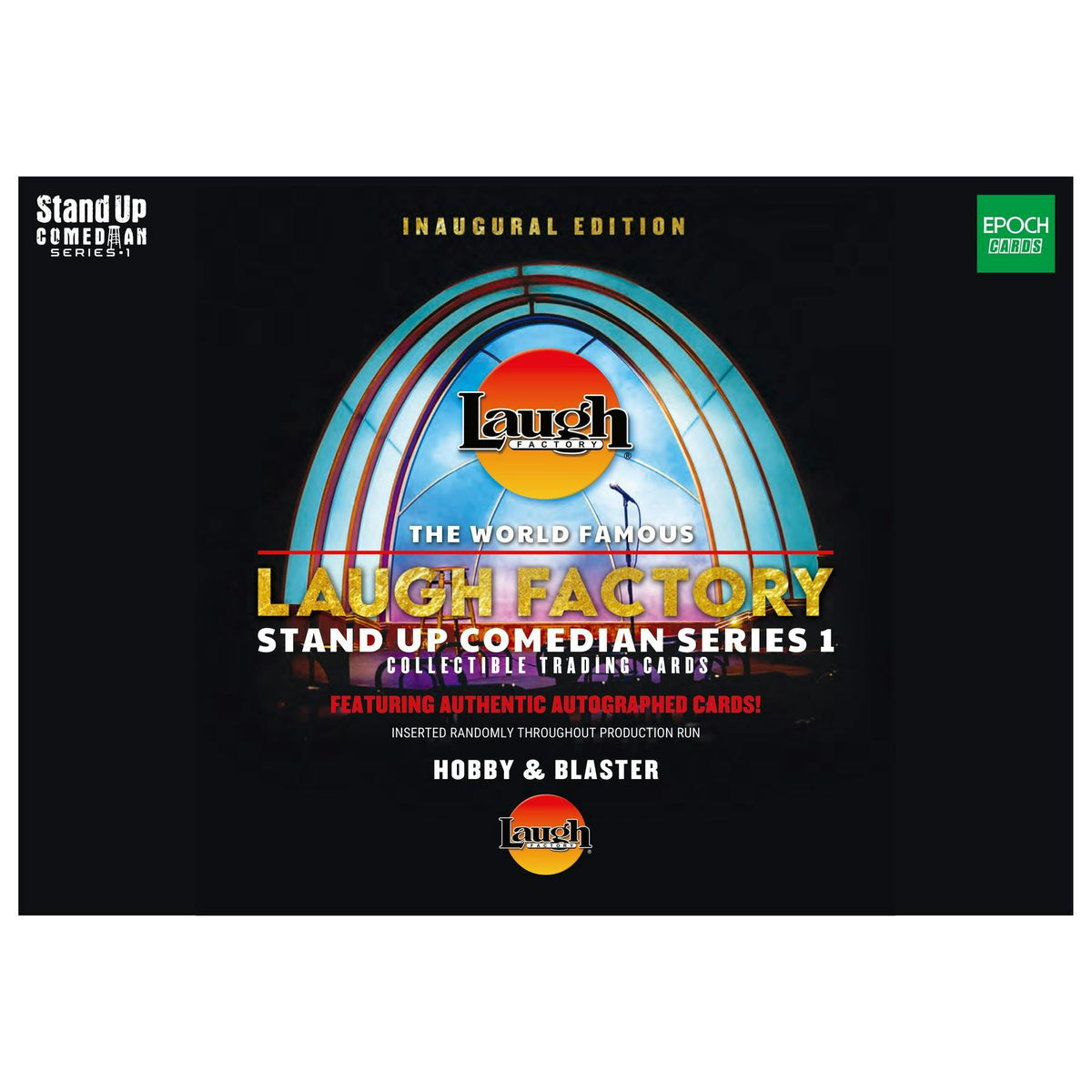 2026 Epoch Laugh Factory Stand Up Comedian Series 1 Blaster Box