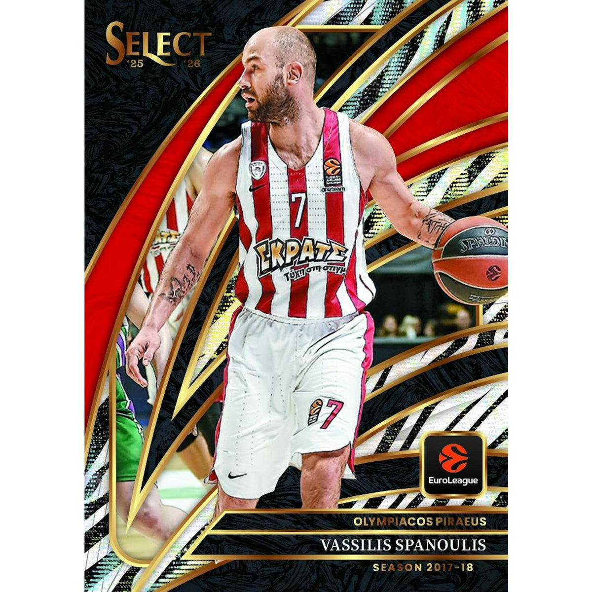 2025/26 Panini Select EuroLeague Basketball Hobby 12-Box Case